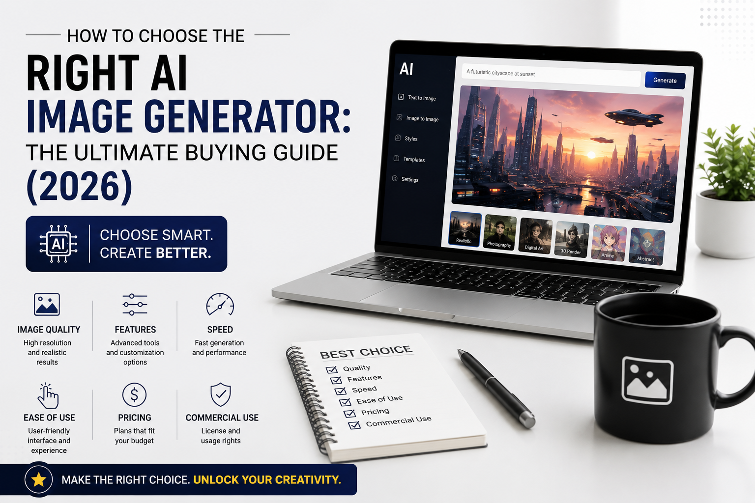 How to Choose the Right AI Image Generator: The Ultimate Buying Guide (2026)