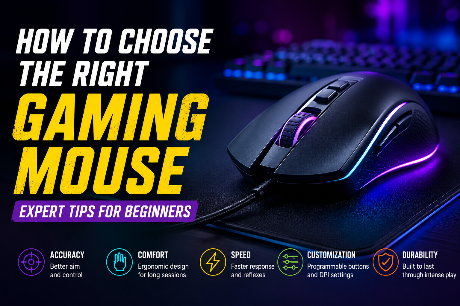 How to Choose the Right Gaming Mouse: Expert Tips for Beginners