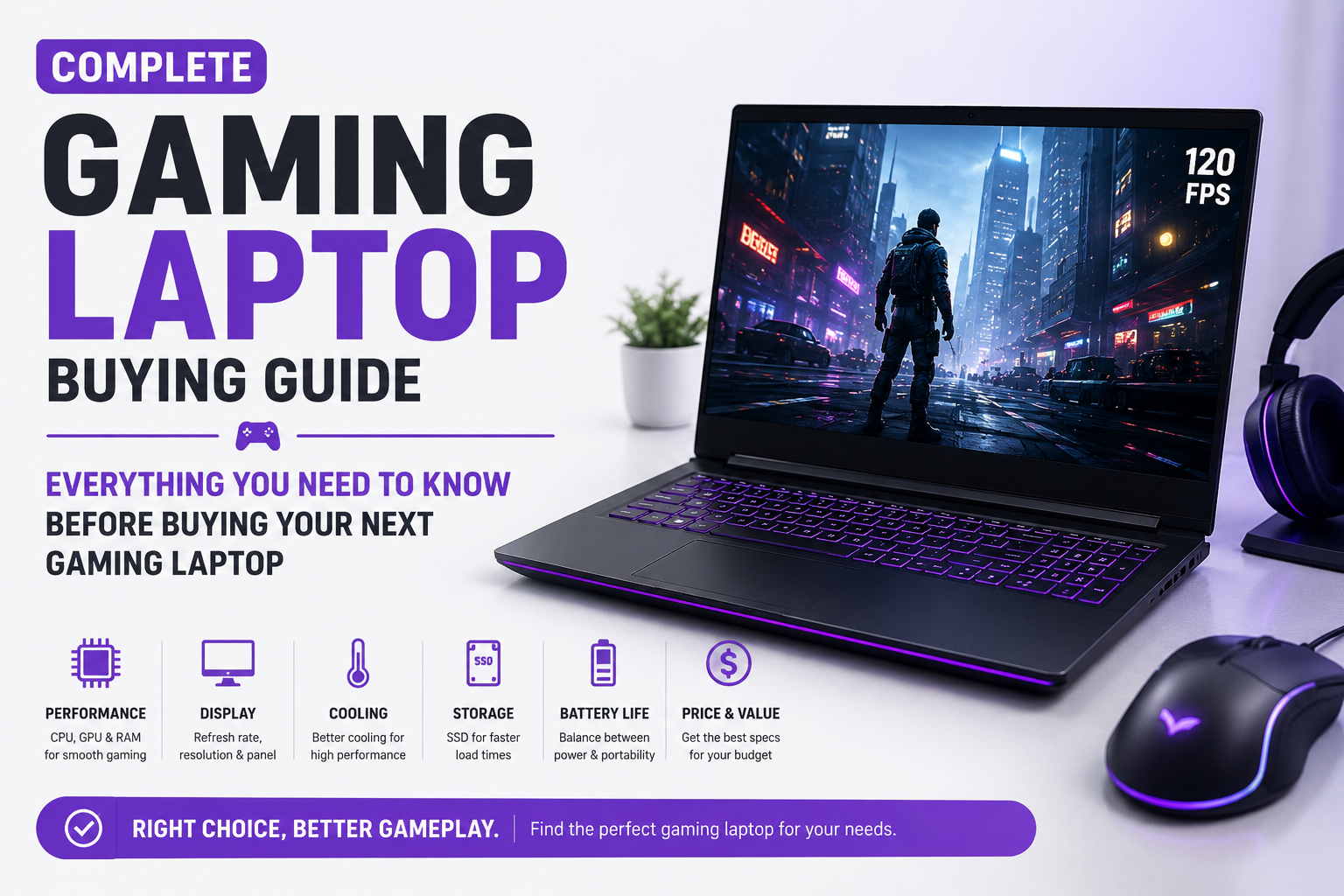 Complete Gaming Laptop Buying Guide : Everything You Need to Know Before Buying Your Next Gaming Laptop
