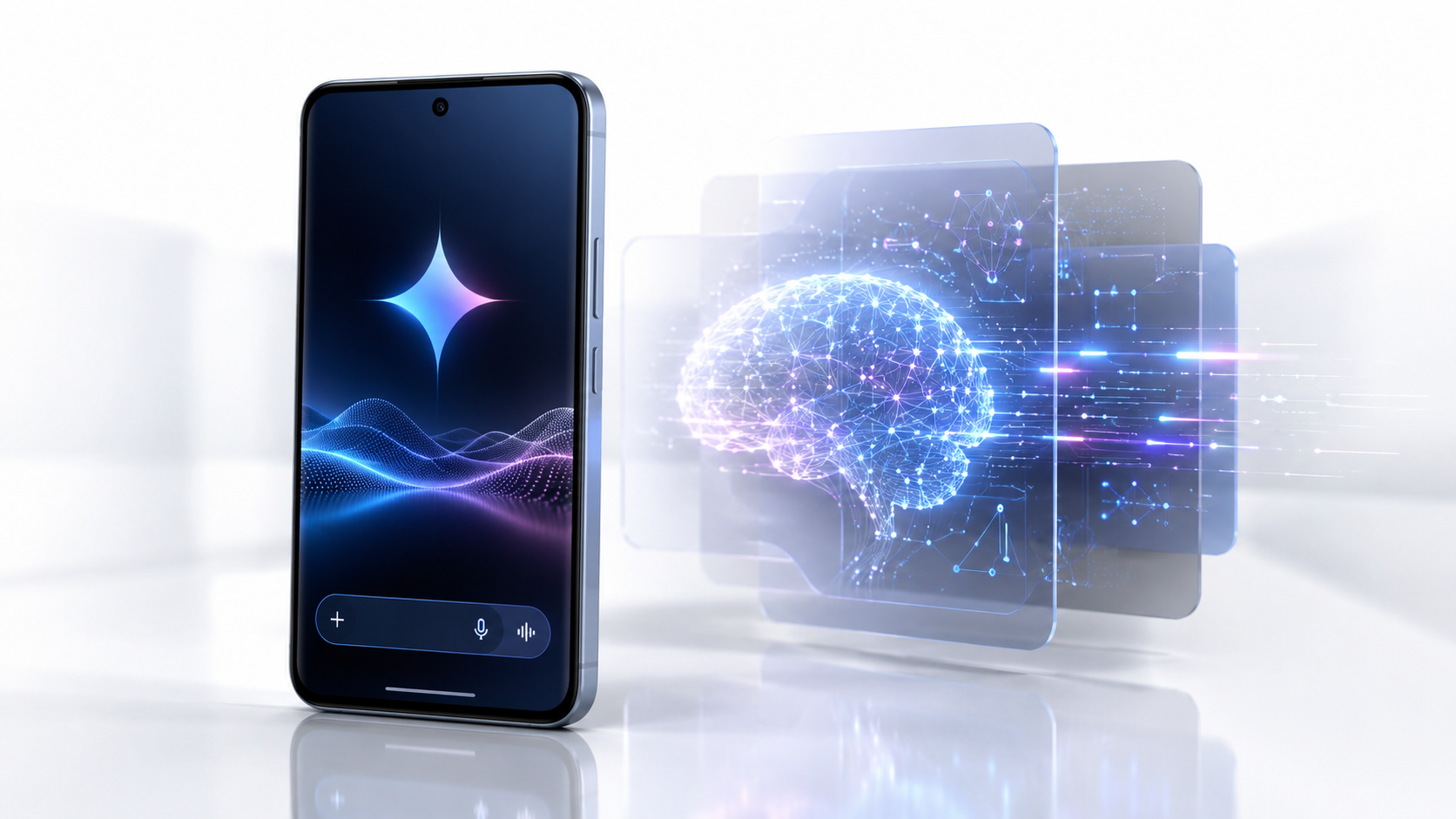 Google Gemini 3.6 Flash AI running on an Android smartphone.