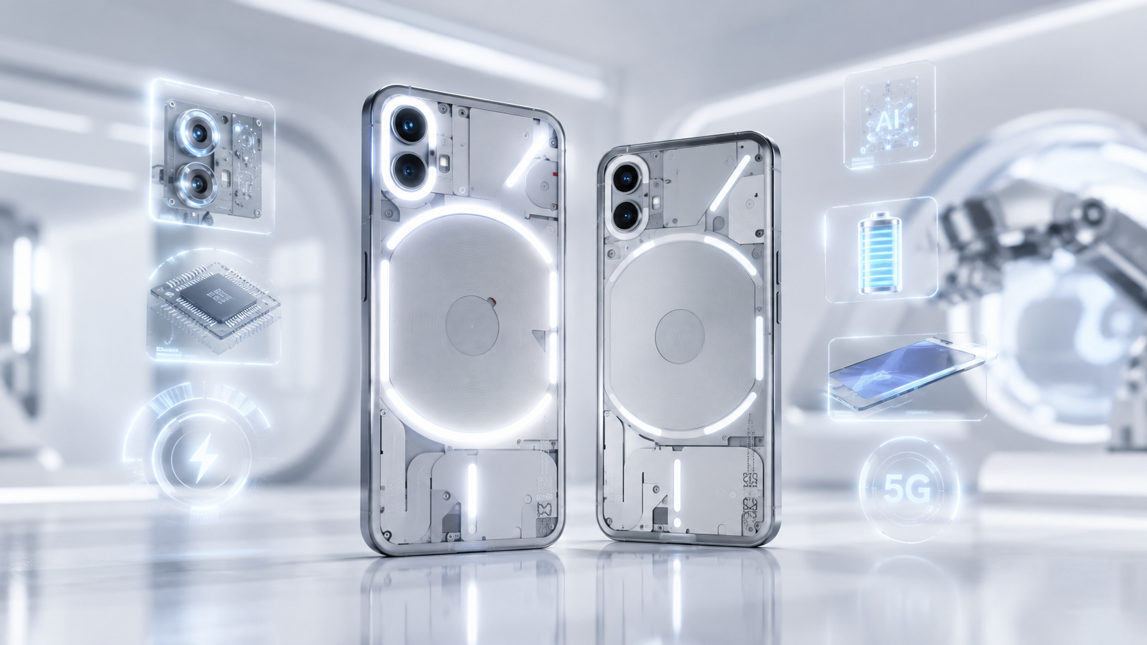 Nothing Phone 4b vs 4a comparison showing design, camera, display, and performance differences.