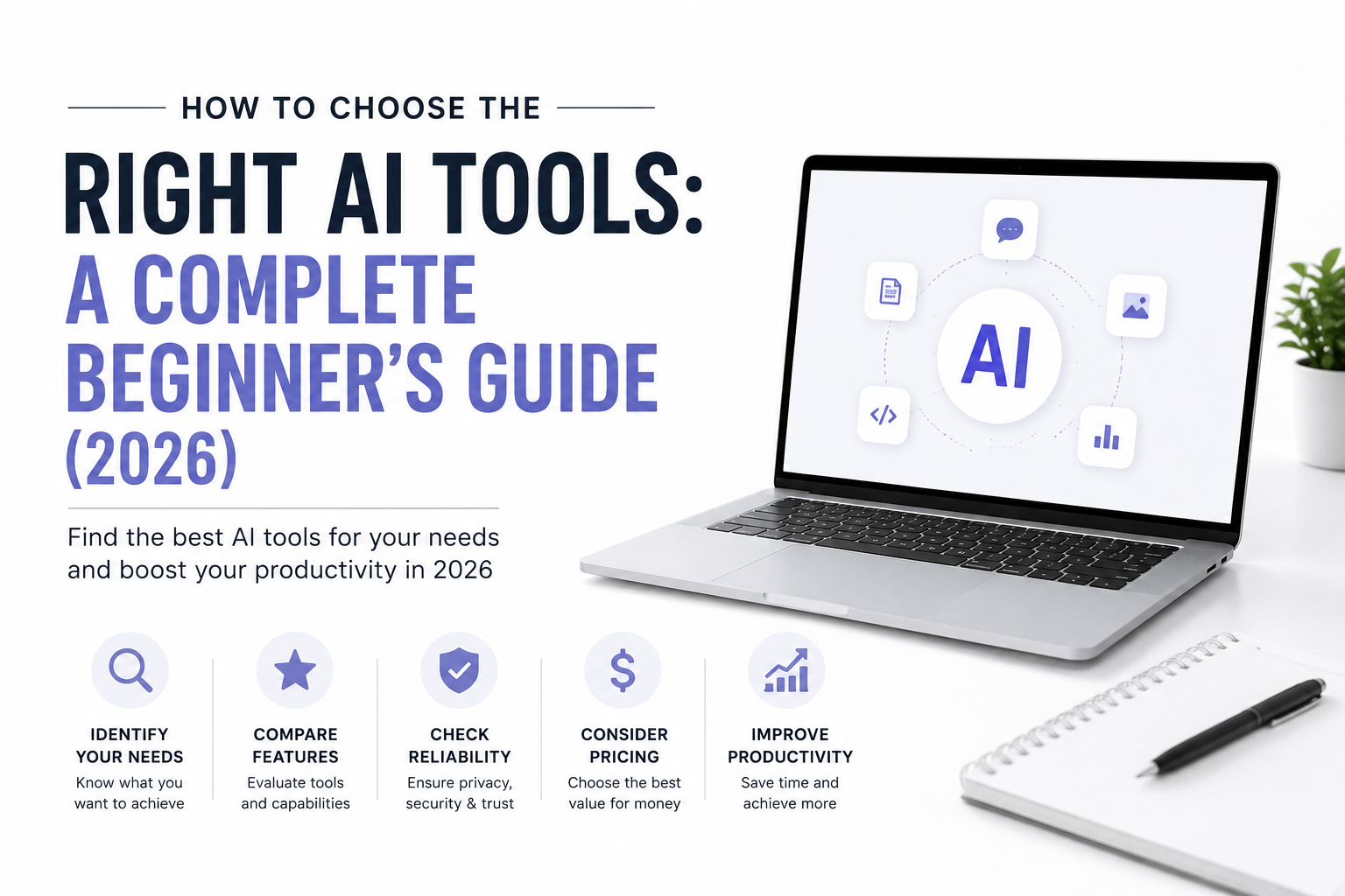 How to Choose the Right AI Tools: A Complete Beginner’s Guide (2026)