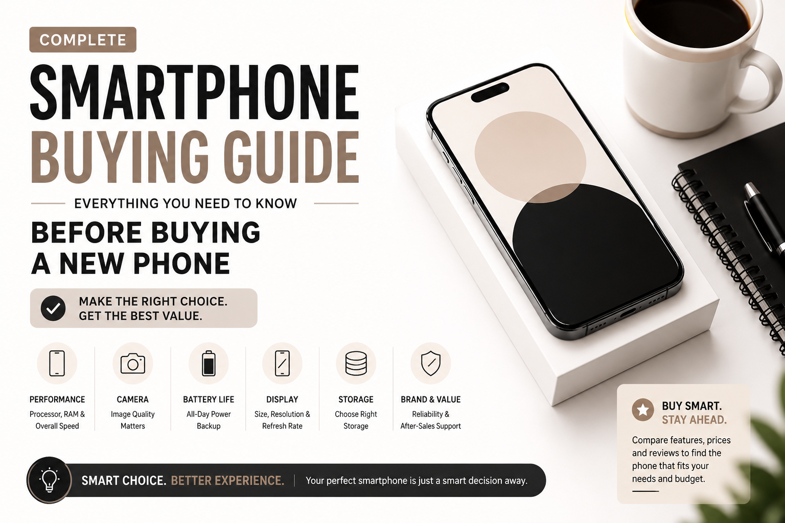 Complete Smartphone Buying Guide : Everything You Need to Know Before Buying a New Phone