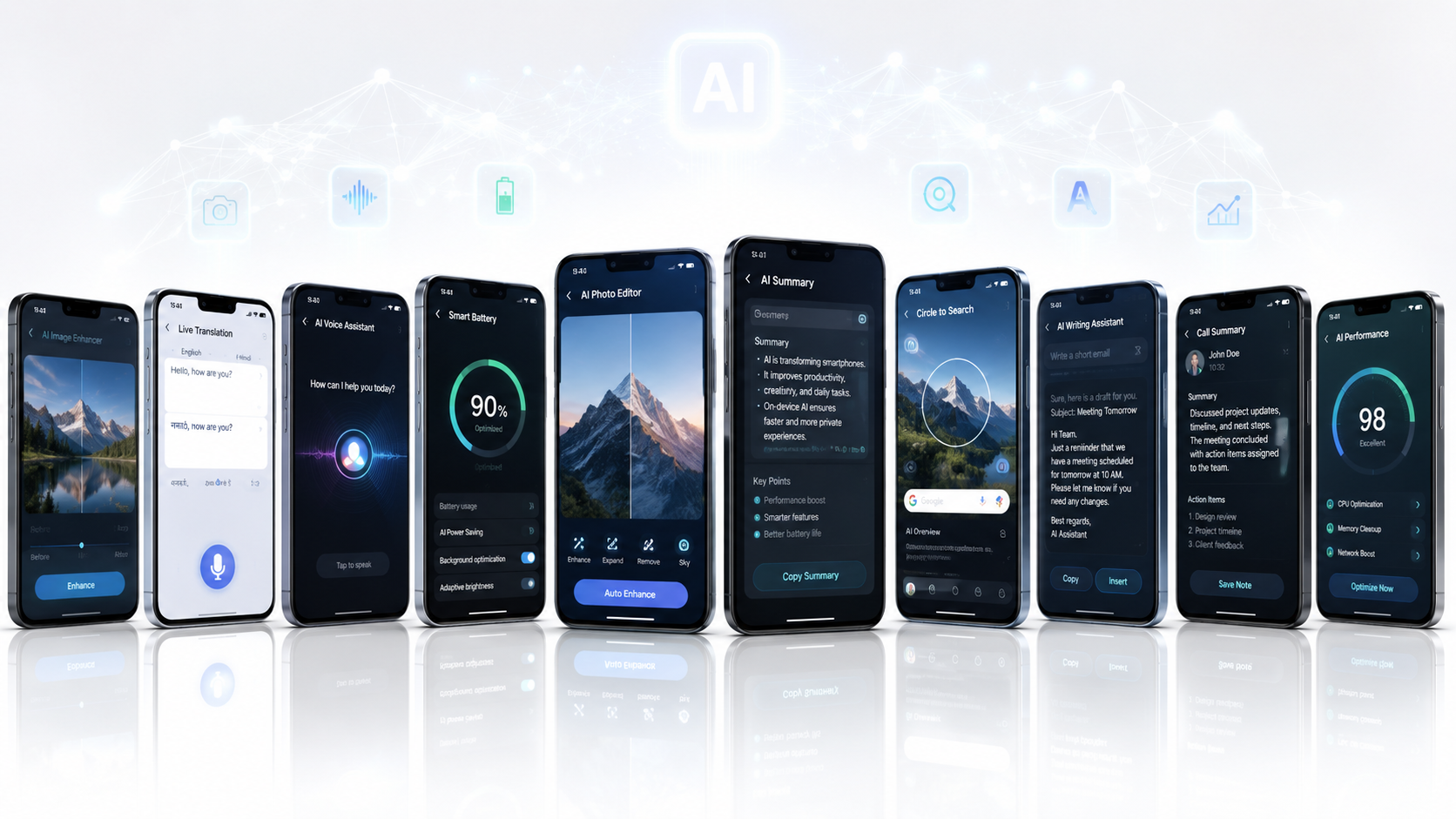Best AI smartphones under ₹30,000 in 2026 compared side by side.