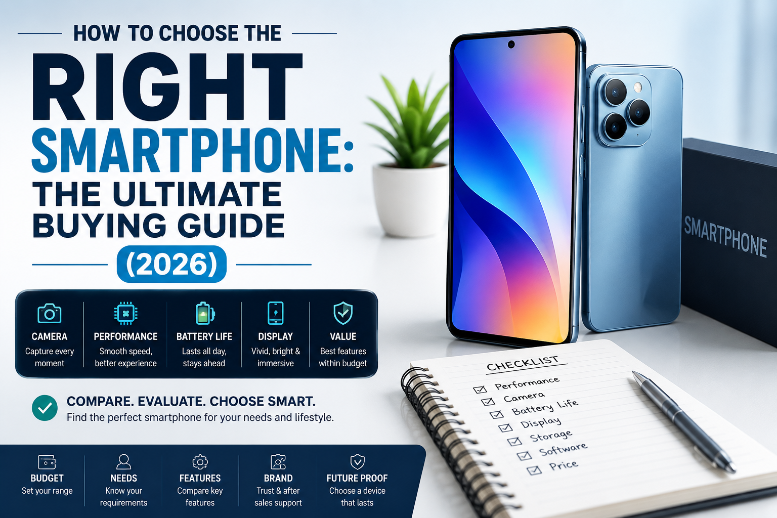 How to Choose the Right Smartphone: The Ultimate Buying Guide (2026)