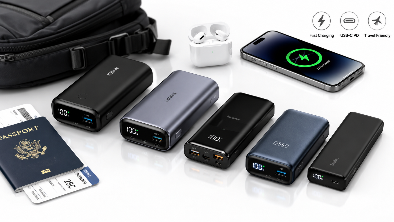 Best travel power banks for smartphones, laptops, and tablets in 2026
