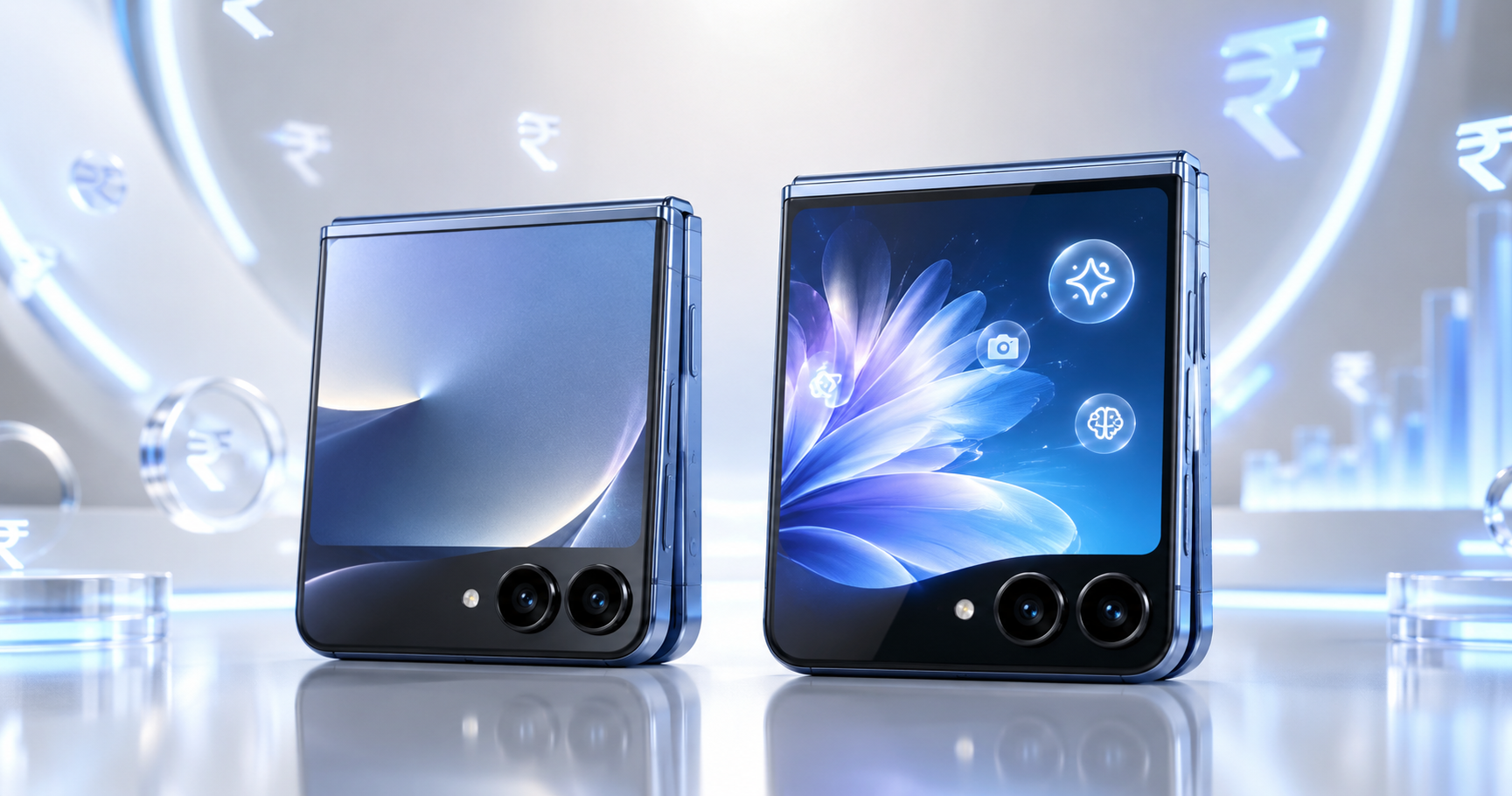 Samsung Galaxy Z Flip8 price in India 2026 compared with Galaxy Z Flip7.