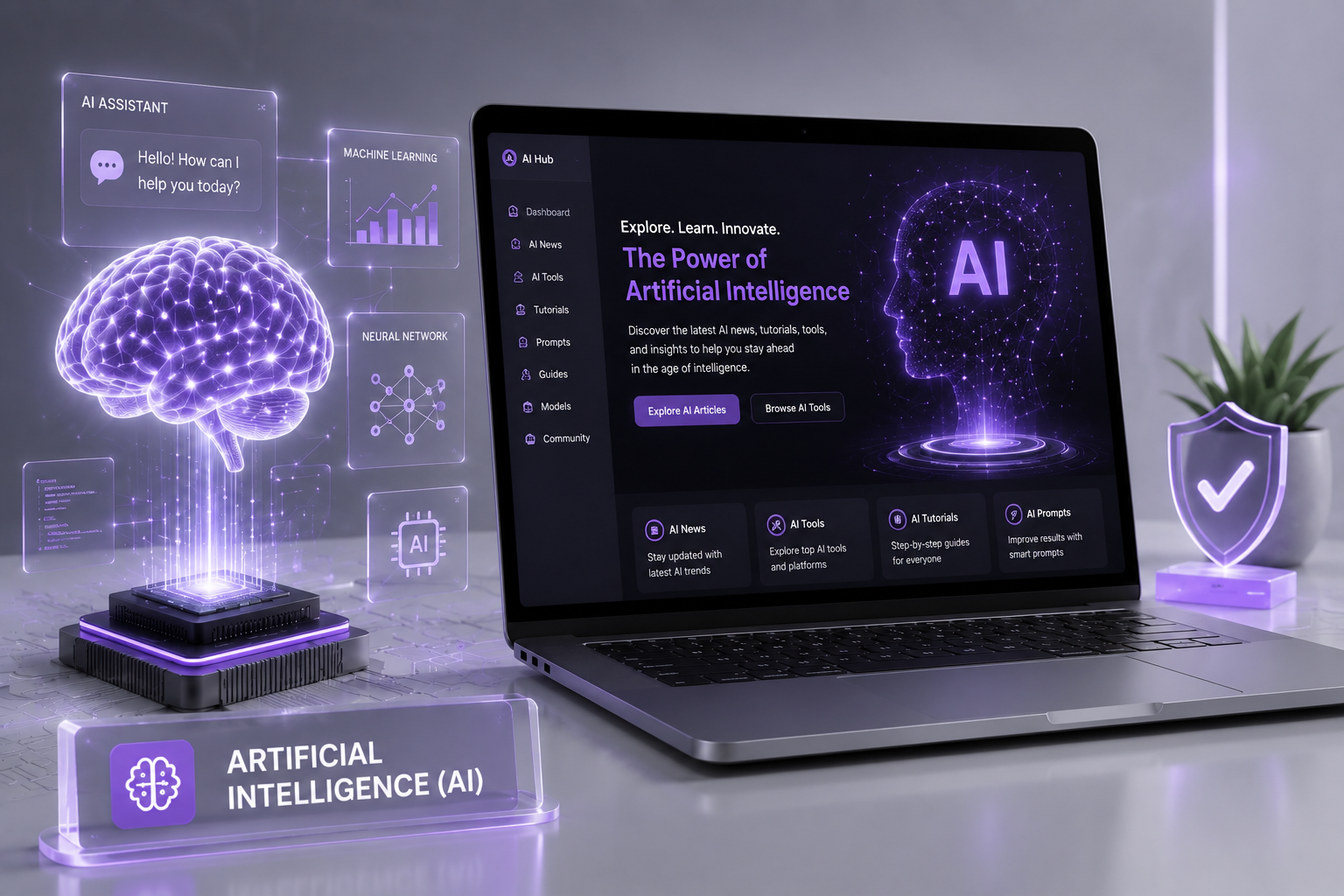 Artificial Intelligence (AI) Hero Banner