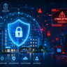 McKesson Data Breach cybersecurity illustration showing a hospital network under cyberattack