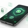 WhatsApp stronger two-step verification security feature on a smartphone.