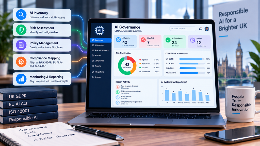 AI governance and compliance software for businesses
