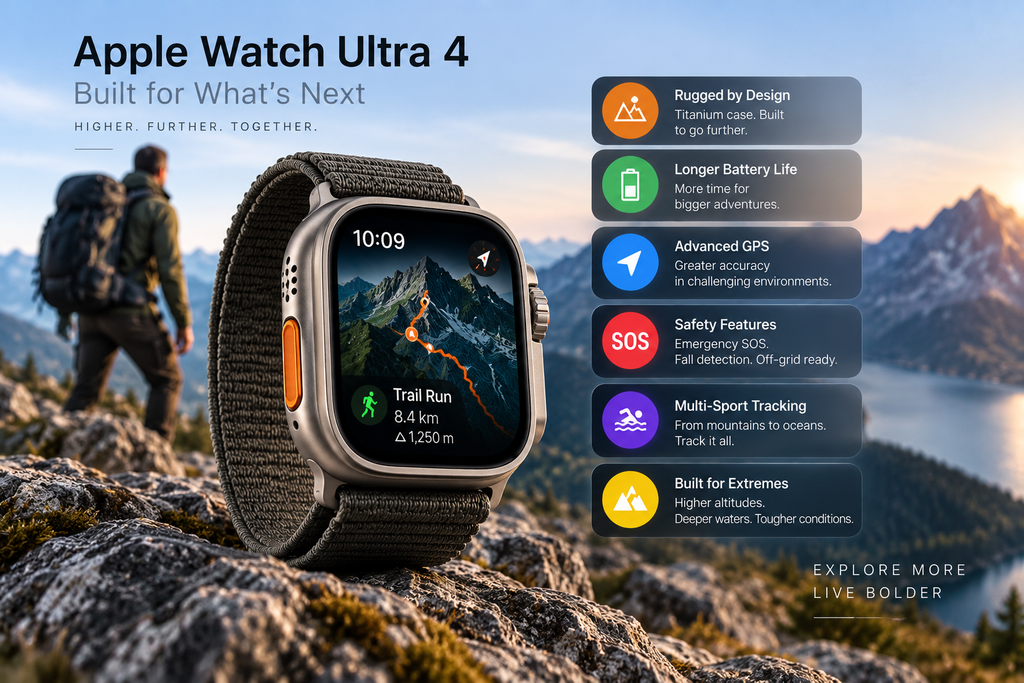 Apple Watch Ultra 4 outdoor adventure features
