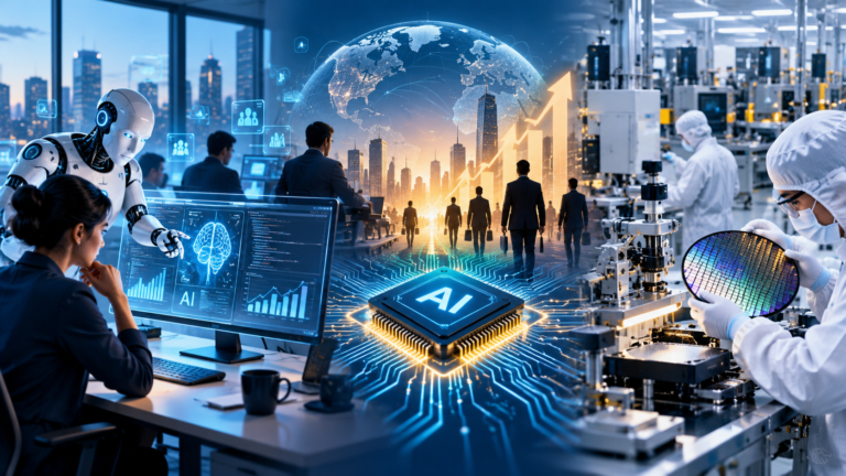 AI Job Market transformation with artificial intelligence and semiconductor industry