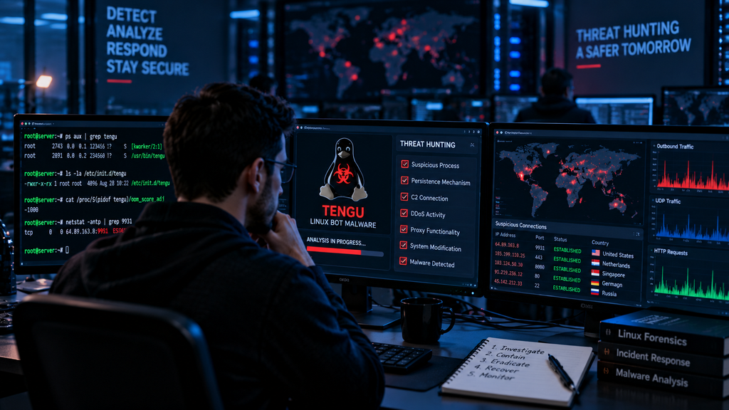 How to Detect Linux Bot Tengu Malware