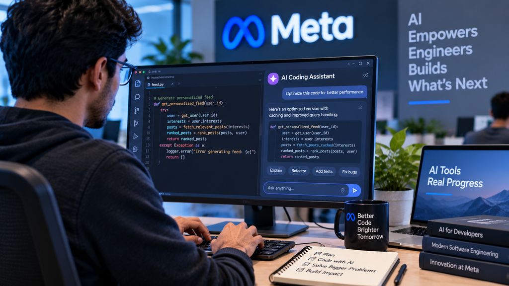 Meta AI Performance Reviews AI coding assistant