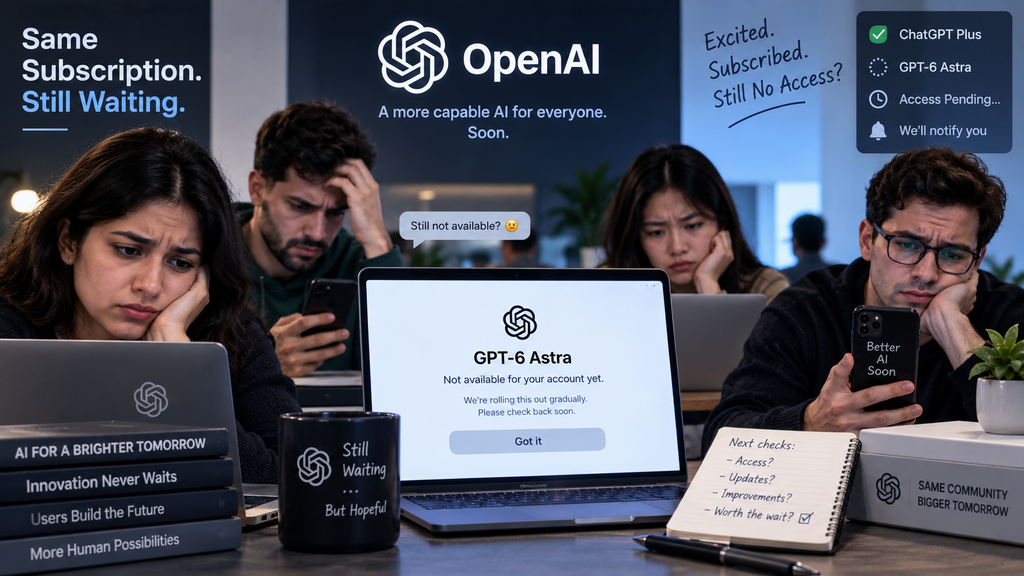 Sam Altman GPT-6 Astra Rollout users waiting for access