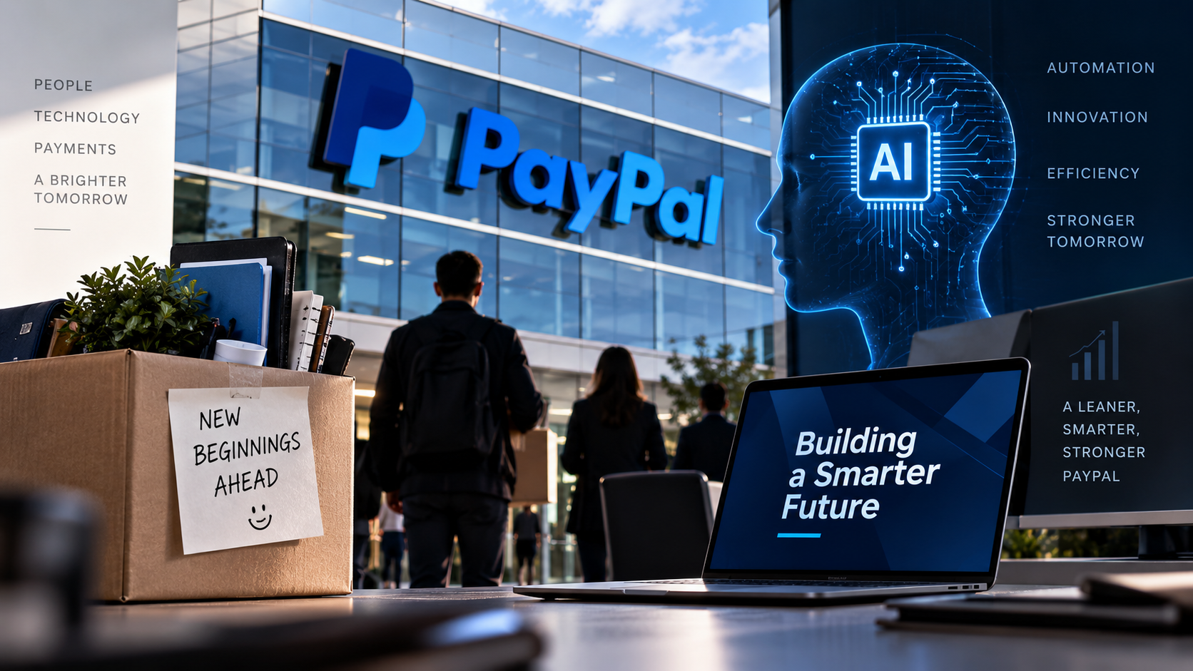 PayPal Layoffs 2026 global restructuring and AI transformation