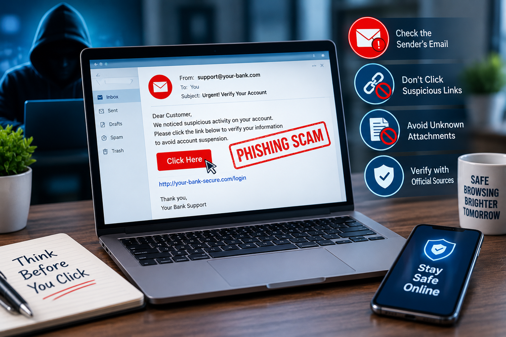 Cybersecurity Stay Safe in the Digital World Phishing Protection