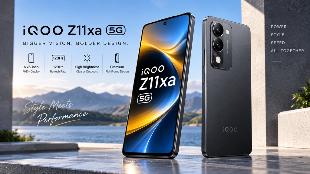 The 120Hz display and refined flat-frame design enhance everyday usability.