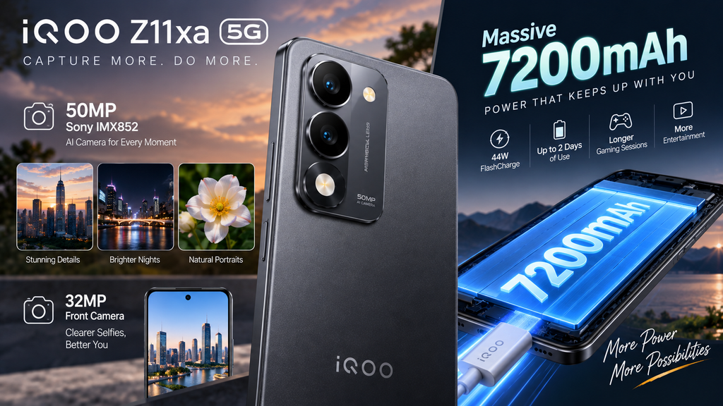 The 50MP Sony camera and 7,200mAh battery are among the phone's standout features.