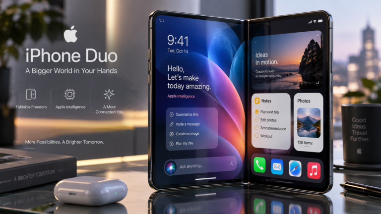 iPhone Duo Foldable Phone