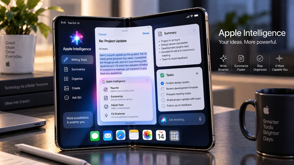 iPhone Duo Foldable Phone Apple Intelligence