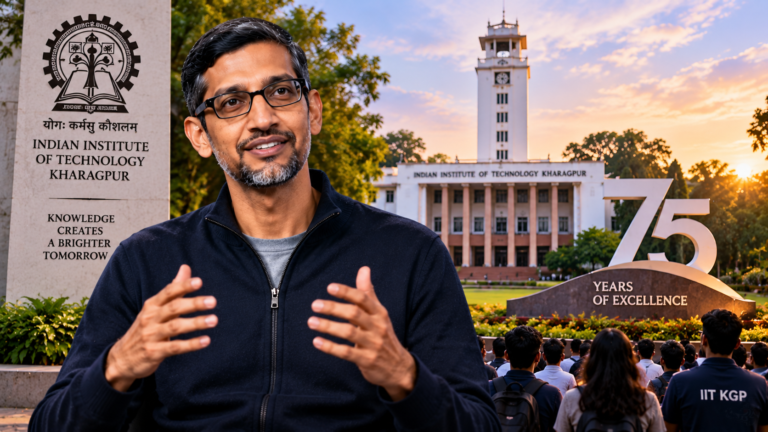 Sundar Pichai IIT Kharagpur 75th Anniversary