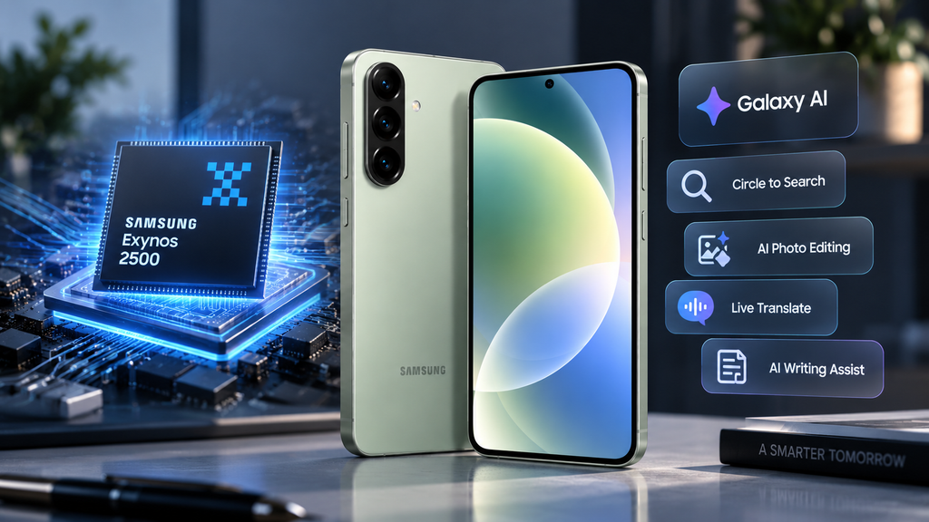 Samsung Galaxy S26 FE Exynos 2500 performance and Galaxy AI features