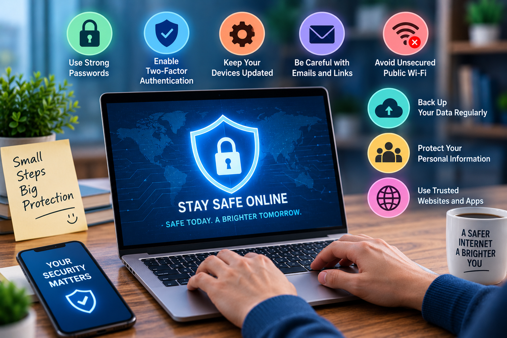 Cybersecurity Stay Safe in the Digital World Online Safety Tips